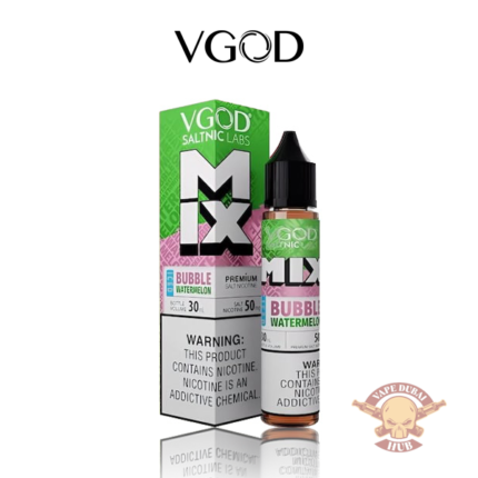 Best VGOD ICED MIX BUBBLE WATERMELON SALT NIC