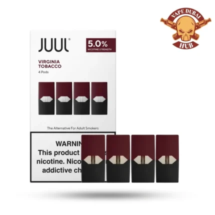 JUUL Pods Virginia Tobacco 4 Pack in Dubai – Vape Dubai Hub