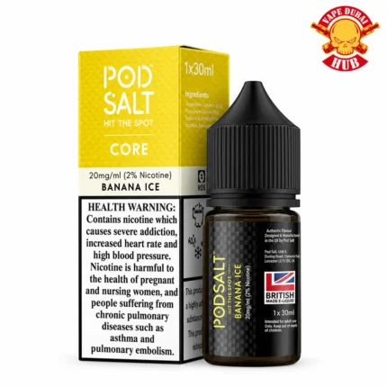 Pod Salt Core Banana Ice E Liquid 30ml Dubai