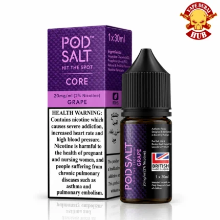 Pod Salt Core Grape E Liquid 30ml Dubai