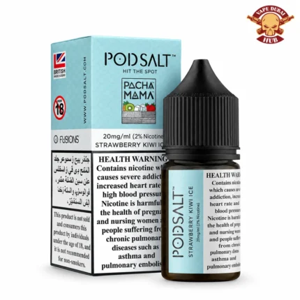 Pod Salt Strawberry Kiwi Ice 30ml E Liquid Dubai