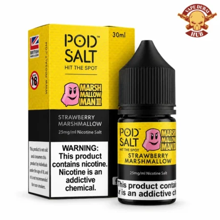 Pod Salt Strawberry Marshmallow 30ml E Liquid Dubai