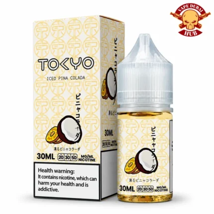 Tokyo Iced Pina Colada Salt Nic 30ml E Liquid Dubai