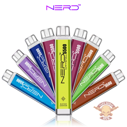 Purchase Nerd Crystal 5500 Puffs Disposable Vape Dubai