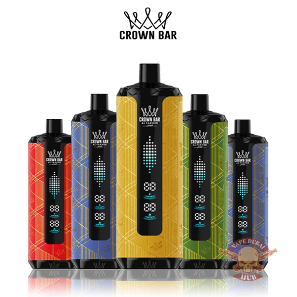 Al Fakher Crown Bar Megamax 40K Puffs Disposable Vape vapdubaihub.ae