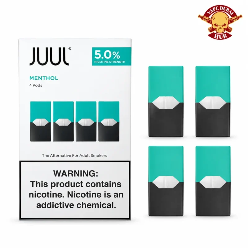 JUUL Menthol Pods 5 Percent Dubai