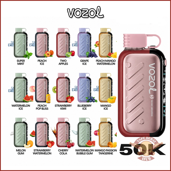 Vozol Gear Ice Sweet 50mg 50000 Puffs in Dubai UAE All Flavours vapdubaihub.ae