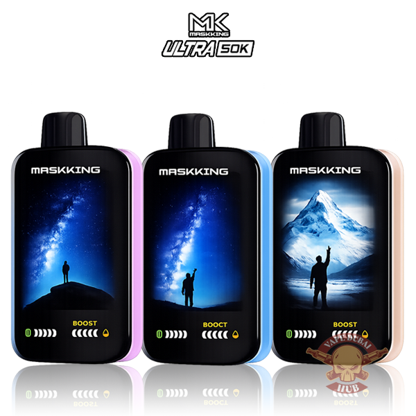 Maskking ultra 50k puffs Disposable Vape in Dubai Uae-vapdubaihub.ae Maskking Ultra 50K Puffs Disposable Vape 50mg in Dubai - Image 1