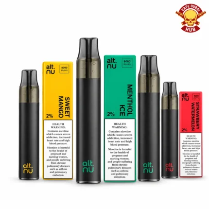 Alt Nu 8000 Puffs Disposable Vape in Dubai UAE all flavors