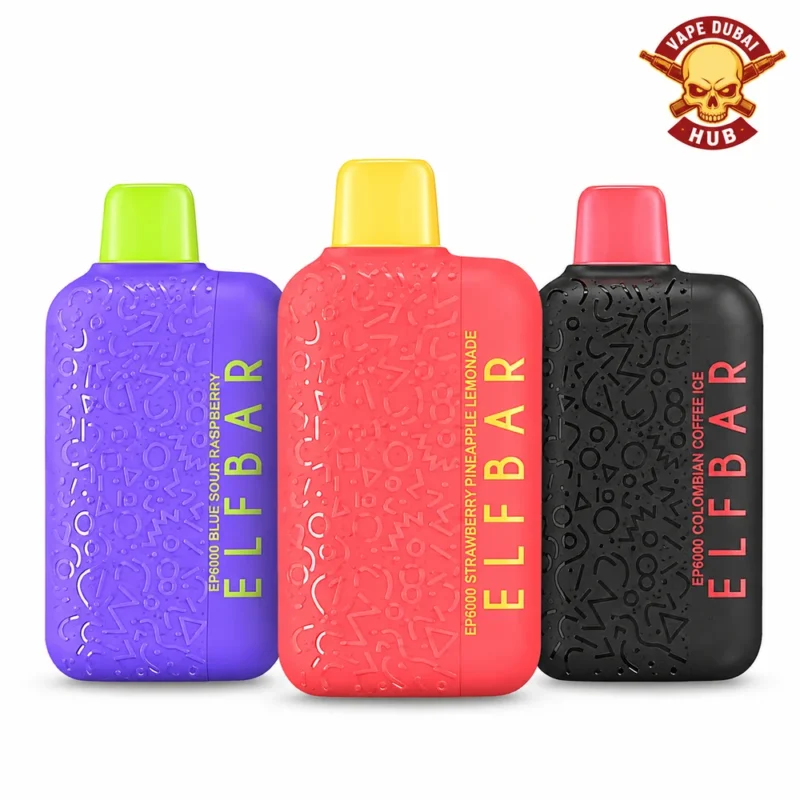 Elfbar EP8000 Puffs Disposable Vape in Dubai UAE all flavors