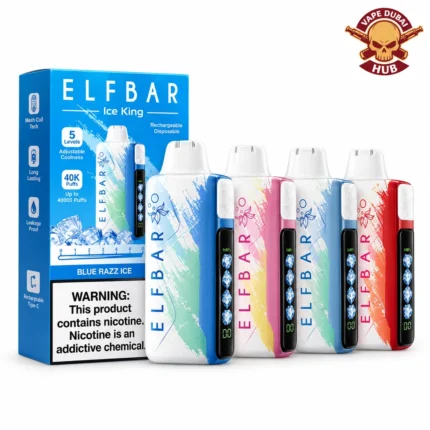 Elfbar Ice King 30000 Puffs Disposable Vape in Dubai UAE all flavors