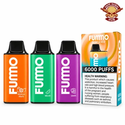 Fummo King 6000 Puffs Disposable Vape in Dubai UAE all flavors