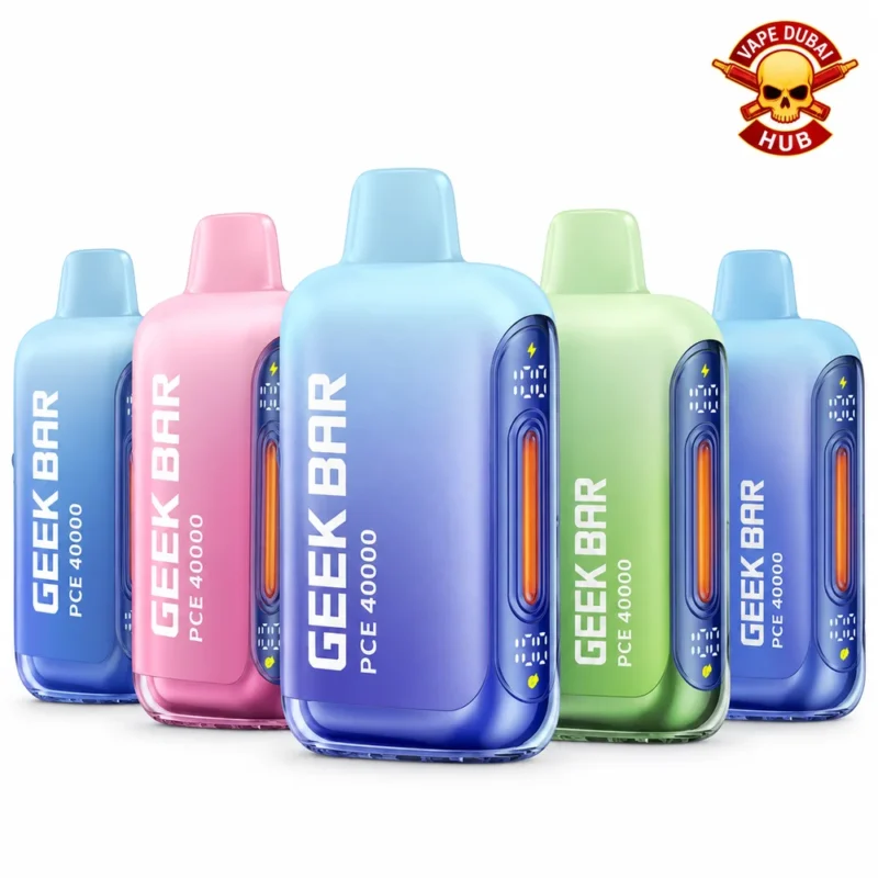 Geek Bar PCE 40000 Puffs Disposable Vape in Dubai UAE all flavors
