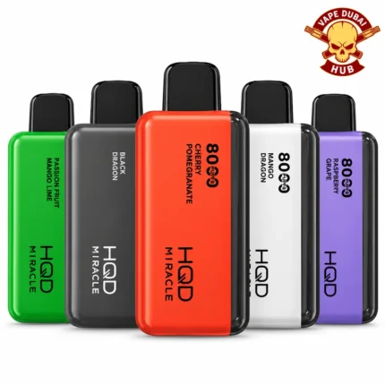 HQD Miracle 8000 Disposable Vape in Dubai UAE all flavors