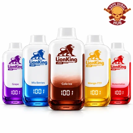 JNR Lion King 50000 Puffs Disposable Vape in Dubai UAE all flavors