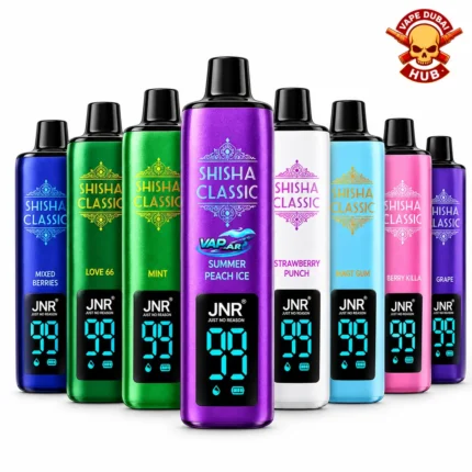 JNR Shisha Classic 80000 Puffs Disposable Vape in Dubai UAE all flavors