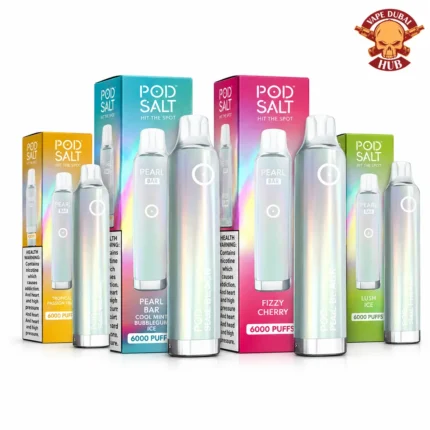 Purchase Low Price Pod Salt Pearl Harbor 6000 Puffs Disposable Vape Dubai