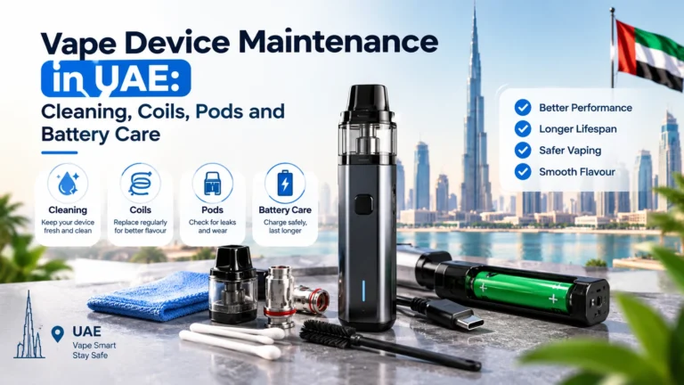 Vape Device Maintenance in UAE