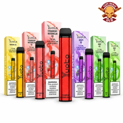 Yuoto XXL 2500 Puffs Disposable Vape 5 Box in Dubai UAE all flavors